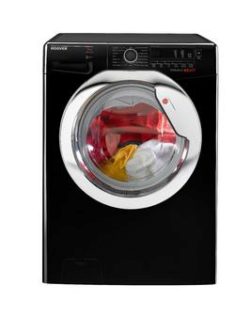 Hoover Dxcc48B3 Dynamic Next Classic 8Kg Load, 1400 Spin Washing Machine - Black